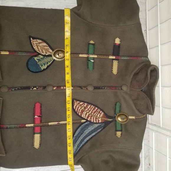 Coloratura Wool Western Coat - Picture 4 of 11